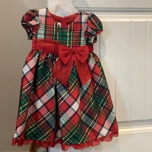 Bonnie Jean toddler Christmas dress